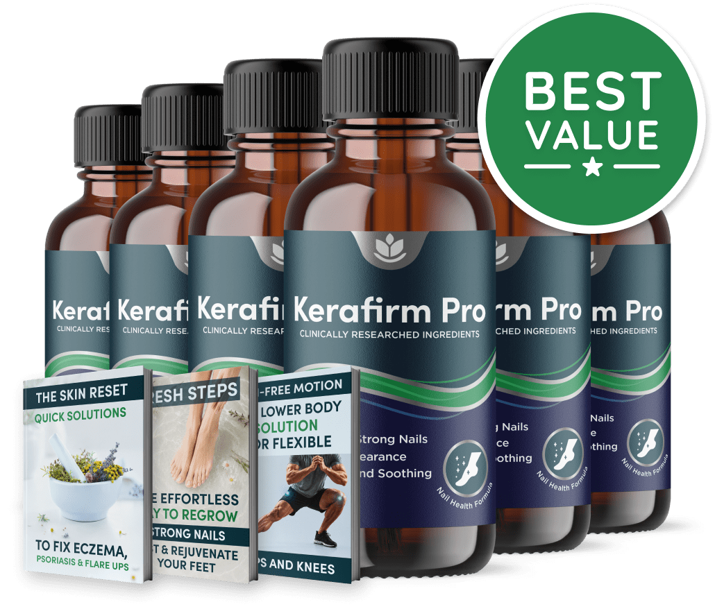 KeraFirm™ 6-bottle bundle with free bonuses — best value